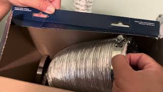 GE FLEXIBLE METAL DRYER TRANSITION DUCT 8ft PM08X10085 || product review
