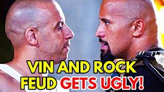 Fight Between Rock and Vin Diesel Gets Ugly - Diesel-Dwayne Feud Events - Explored