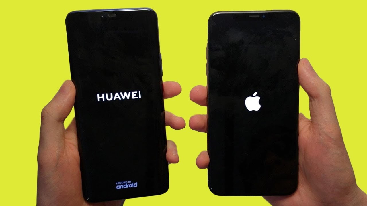 Huawei Mate 20 Pro y iPhone XS Max - Prueba de velocidad, altavoces y cámaras!