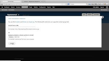 Astrum Install The theme