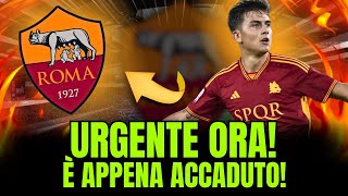 URGENTE ORA! TUTTI SONO STATI SORPRESI DA QUESTA NOTIZIA DA DYBALA! È SUCCESSO! NOTIZIE DA ROMA