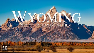 Wyoming 4K Relaxation Film | Grand Teton National Park | Yellowstone with Ambient Music