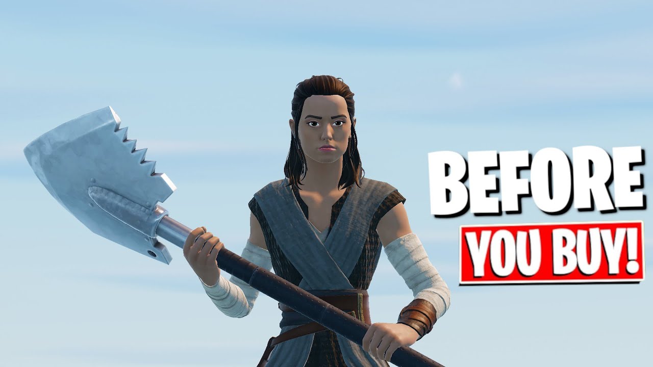 Apprentice Rey Fortnite Skin Review - YouTube