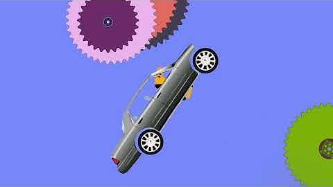 Algodoo Car Crashes & Destruction #6