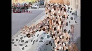 Off Shoulder Polka Dot Boho Dress - Spring - Summer 2019