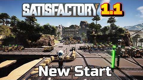 New Satisfactory 1.1 Save - Phase 1 Complete