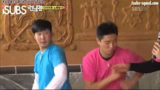 Video thumbnail of "Running Man~lovable dance"