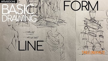 Basic Drawing Conveying Form With Line