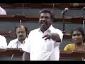 டாக்டர் திருமா நாடாளுமன்றத்தின் ஆவேச பேச்சு