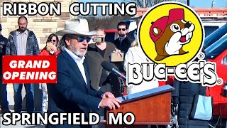 Buc-ees Springfield MO Ribbon Cutting Ceremony At Stores Grand Opening!