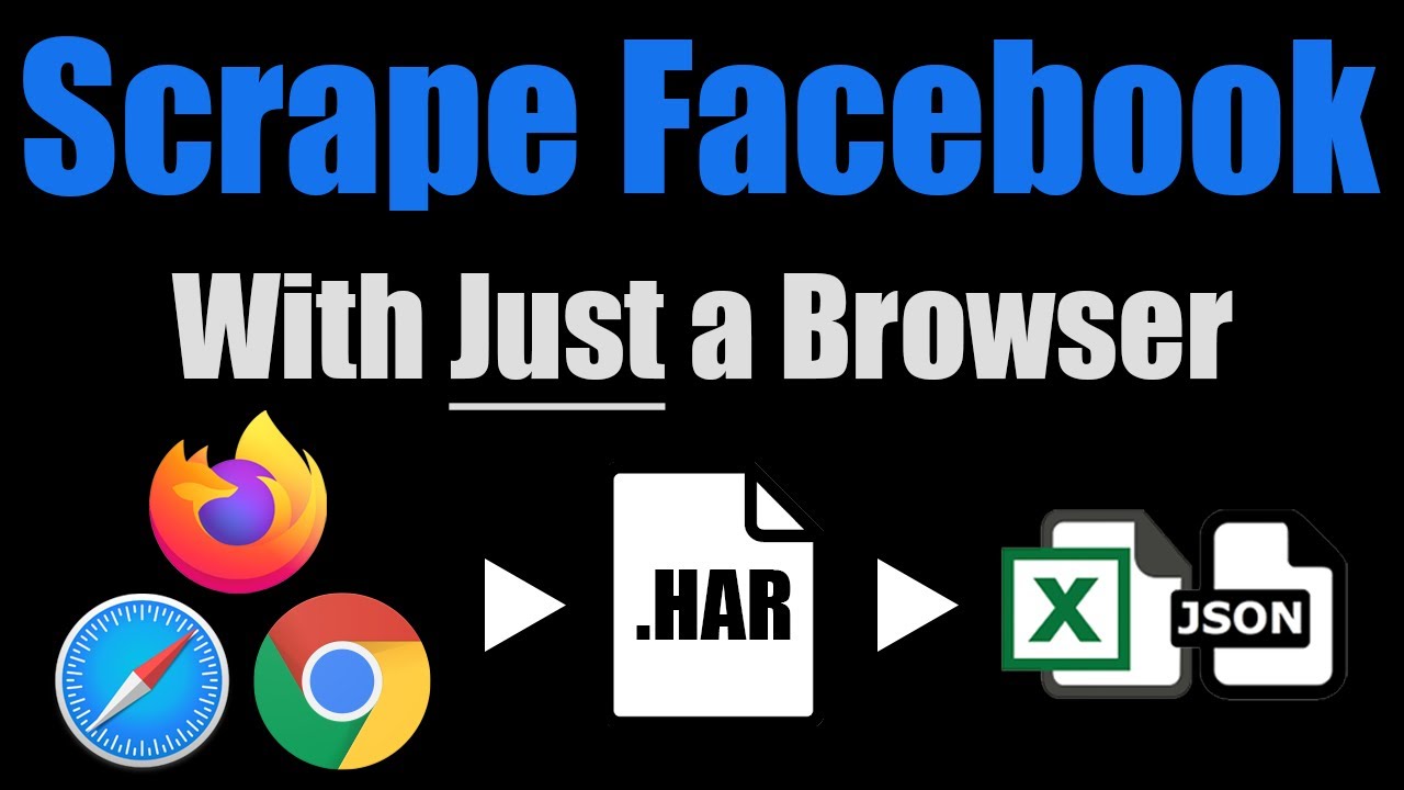 New Update Scrape Facebook Data Legally via API - Search Results, Group Members \u0026 More