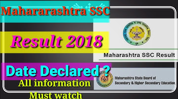 Maharashtra SSC result 2018 | Date Declared? | All information about ssc result 2018 by COC TECHNICA