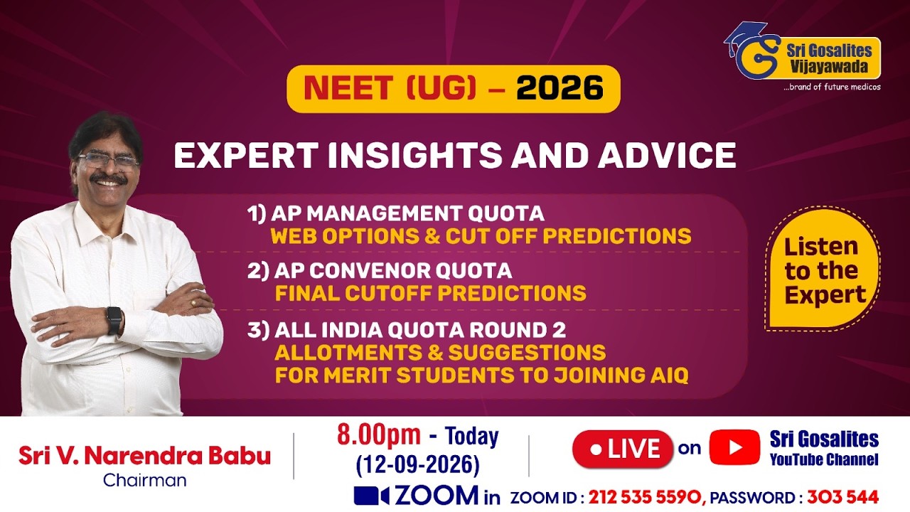 NEET [ UG ] - 2026 EXPERT INSIGHTS AND ADVICE