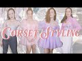 HOW TO STYLE CORSET TOPS | Bridgerton, Regency, and Victorian Outfit Inspo