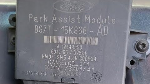 #mondeo parking sensor fault power supply front and rear sensors short to earth,bad sensor
