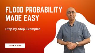 How to Calculate Flood Probability Using AEP | Hydrology Tutorial