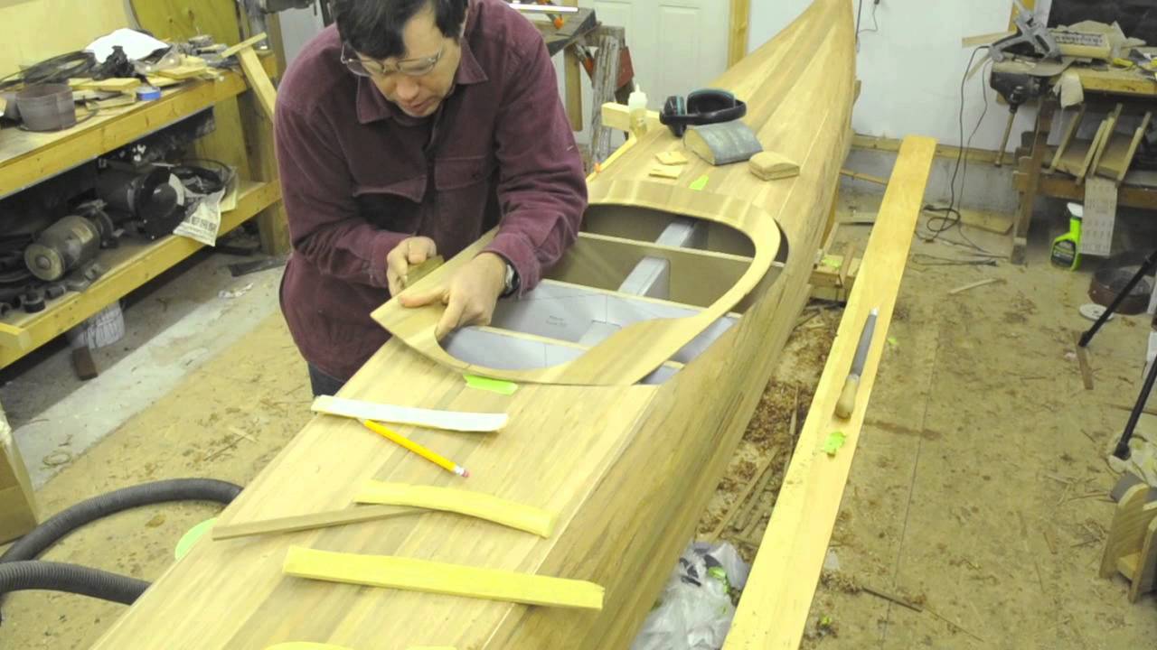 Making a Strip Built Sea Kayak - YouTube