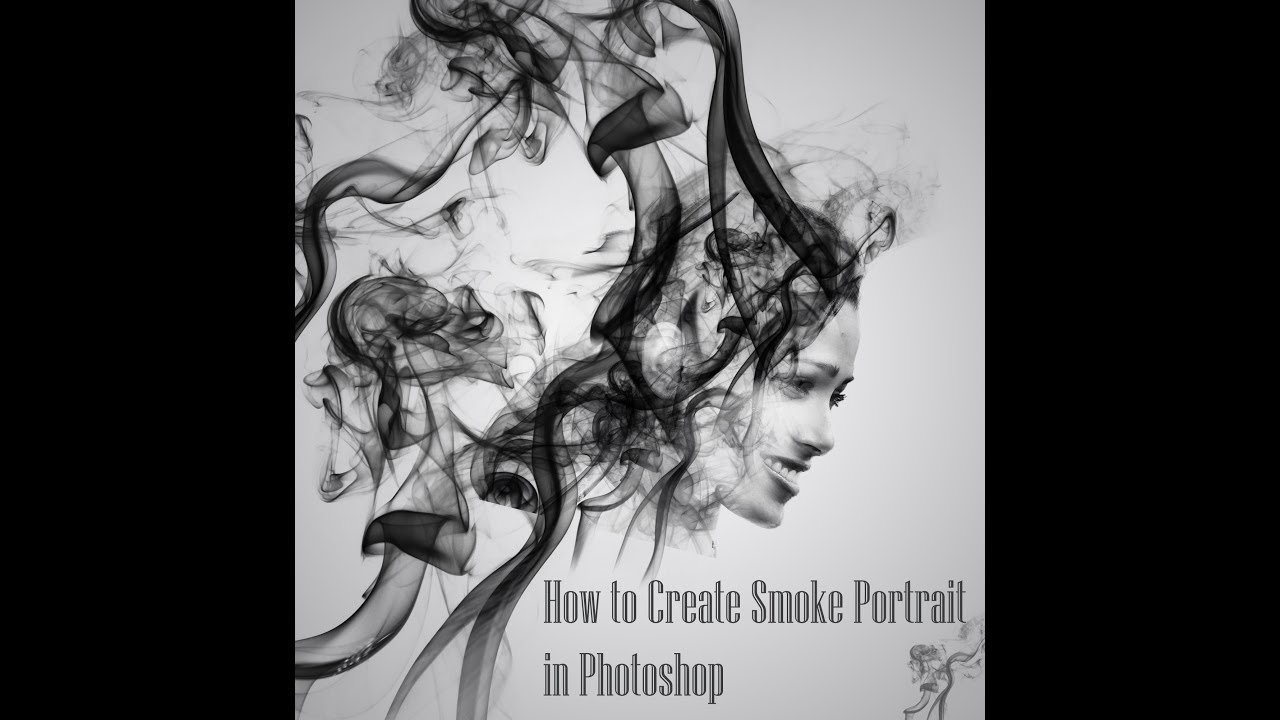 How to Create smoke Portrait in Photoshop