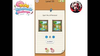 Tricky Brain Puzzle Challenge level 33 Walkthrough Solution