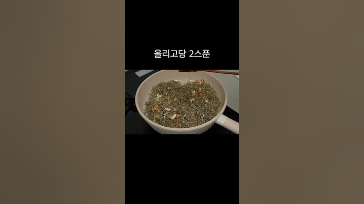 멸치볶음에 마요네즈를 넣어보세요!