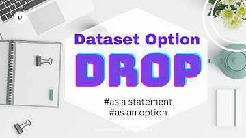 drop in sas||dataset options in sas||dataset option drop in sas||basic sas||sas