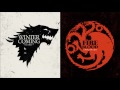 Game Of Thrones - Song of Ice and Fire - House Stark-Targaryen themes combined