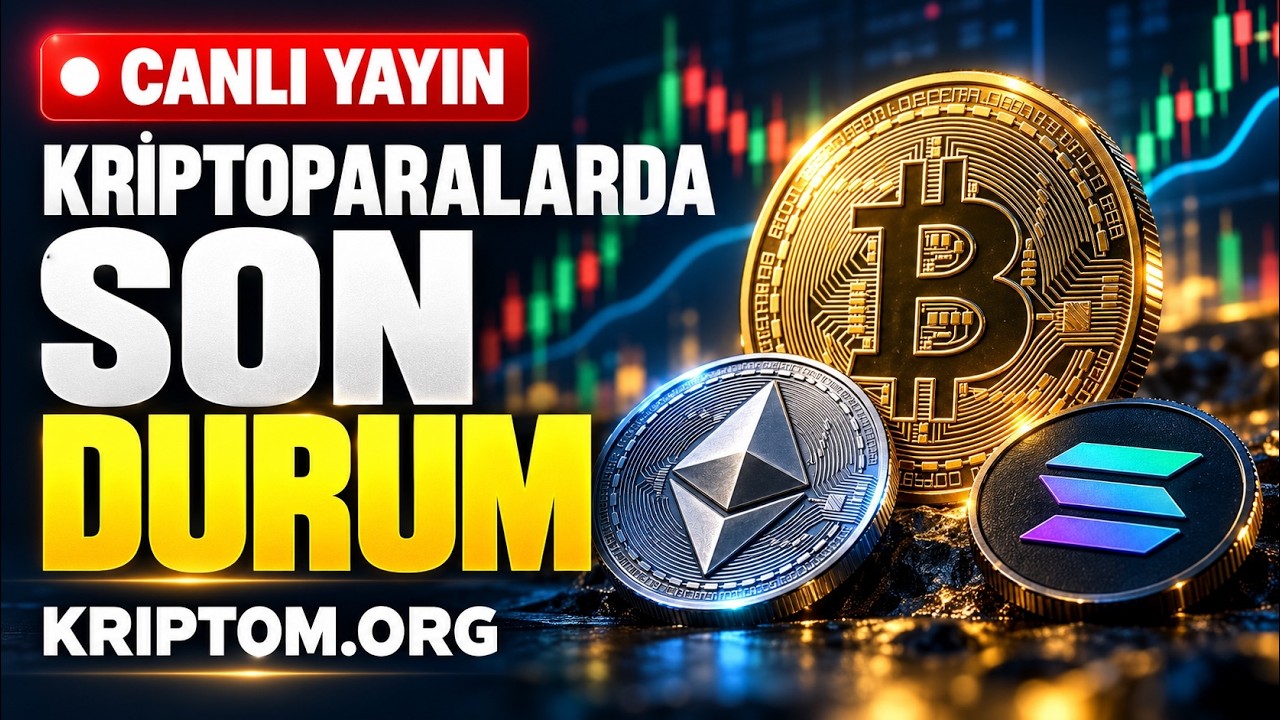 Kriptom.org Canli Yayini | Kriptoparalarda Son Durum - YouTube