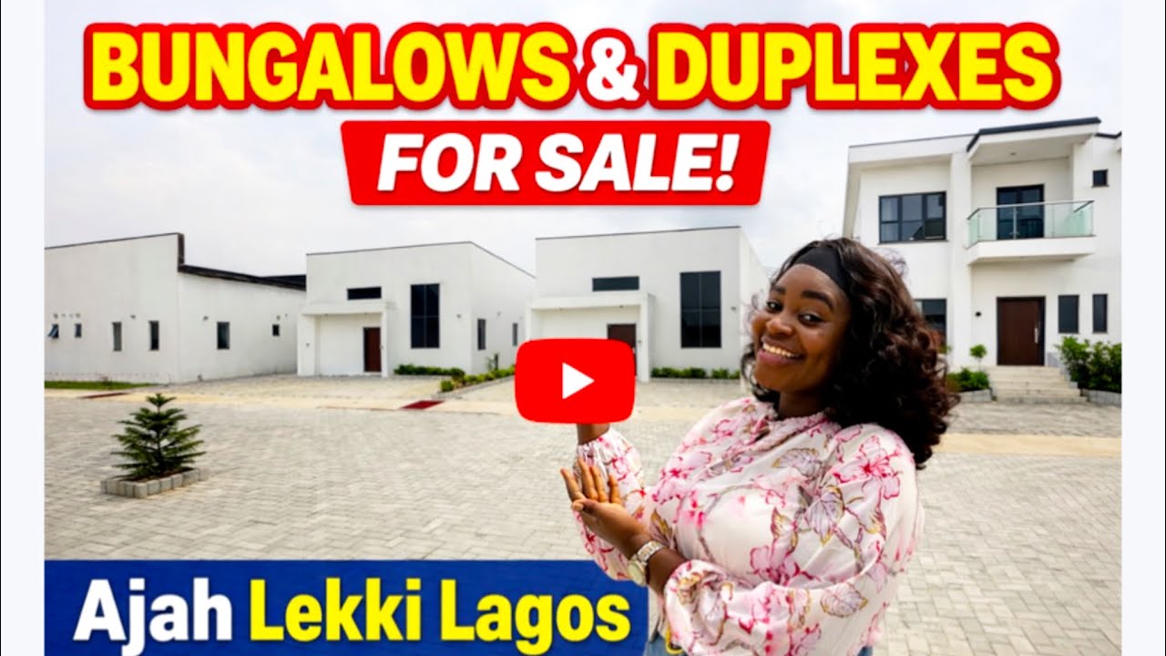 Luxury Bungalows & Duplexes For Sale in Ajah Lekki Lagos | Full Estate Tour