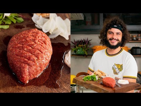 COMO FAZER KIBE CRU | Receitas do Líbano | Mohamad Hindi