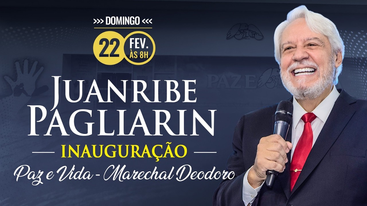 Inauguração da Paz e Vida na Marechal Deodoro com Juanribe Pagliarin