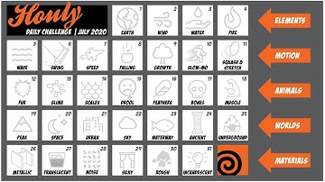 houdly daily challenge 16 - Feathers