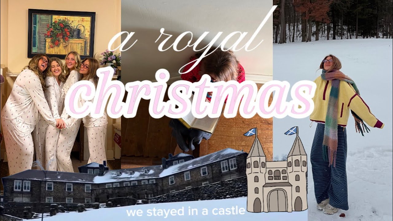 Провела Рождество в замке! Видеоблог за последнюю неделю декабря ⭐️