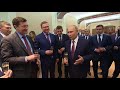 Омский губернатор побывал на встрече с Путиным