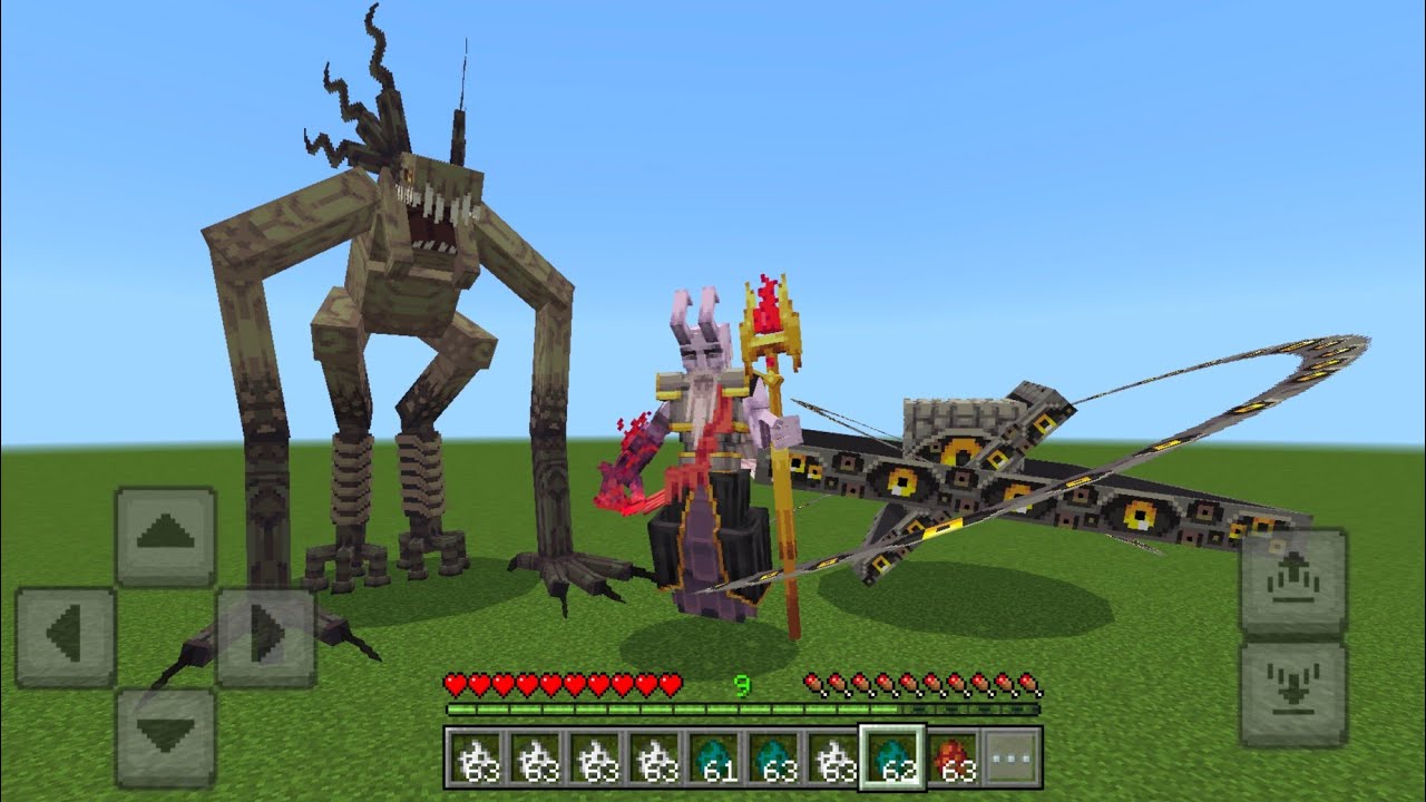 Colossal Bosses Addon in Minecraft PE - YouTube