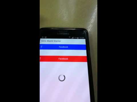 Login Facebook bug