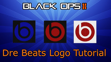 Black Ops 2 - Dre Beats Logo Emblem Tutorial