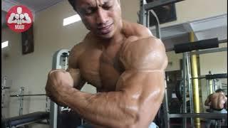 Binaraga Indonesia - Kaka (Shoulder & Chest Workout Session)