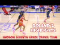 Rolands highlights for hudson travel 7th grade vs leominster  december 10 2023