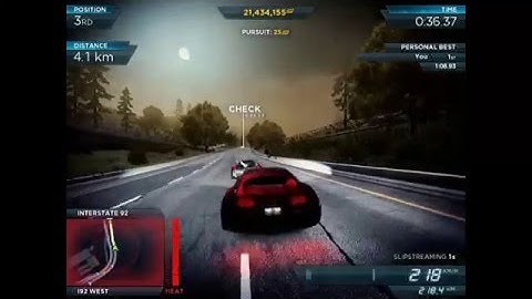 Bugatti Veyron top speed NFS MW(2012)