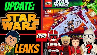NEW Lego Star Wars Leaks 2023 - REPUBLIC GUNSHIP: Everything we know…Plain white clone troopers!