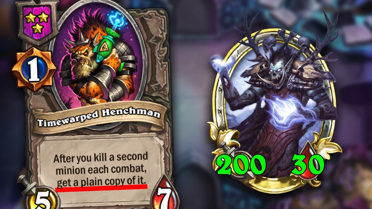 Snatching the Win Condition from the Opponent | Hearthstone Battlegrounds