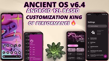 Ancient OS 6.4 For Redmi Note 7 Pro | Ancient OS v6.4 Android 12L | Customization & Gaming perf.