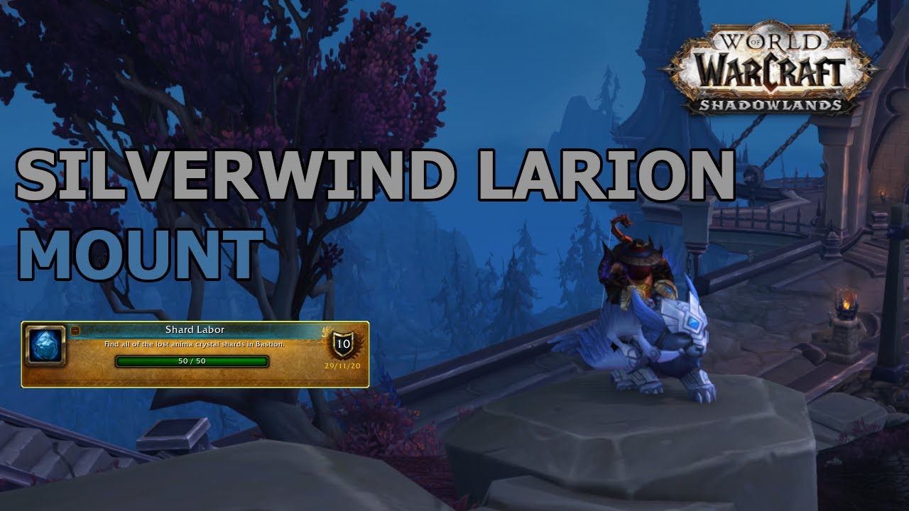 WoW Shadowlands Shard Labor achievement, Lost Anima Crystal locations