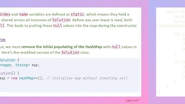Resolving null Values in Java HashMap Implementation