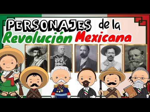 Personajes de la Revolución mexicana 20 de noviembre - thptnganamst.edu.vn
