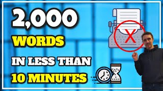 How To Write A Blog Post Fast, Perfect For Affiliate Marketing