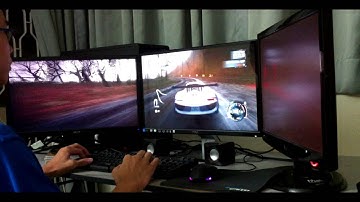 Need for Speed The Run on 3 monitor setup.