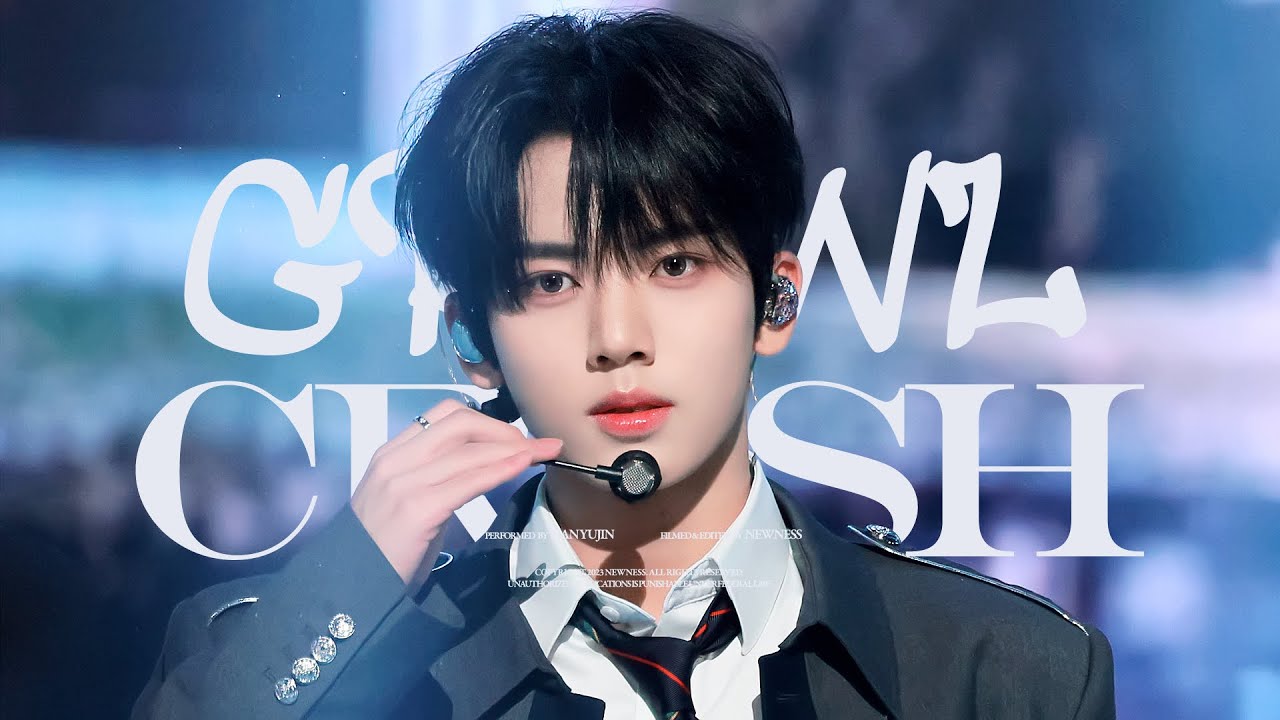 231215 뮤직뱅크 글로벌 페스티벌 으르렁 가시 한유진 직캠 MUSIC BANK GLOBAL FESTIVAL GROWL CRUSH HAN YUJIN FANCAM