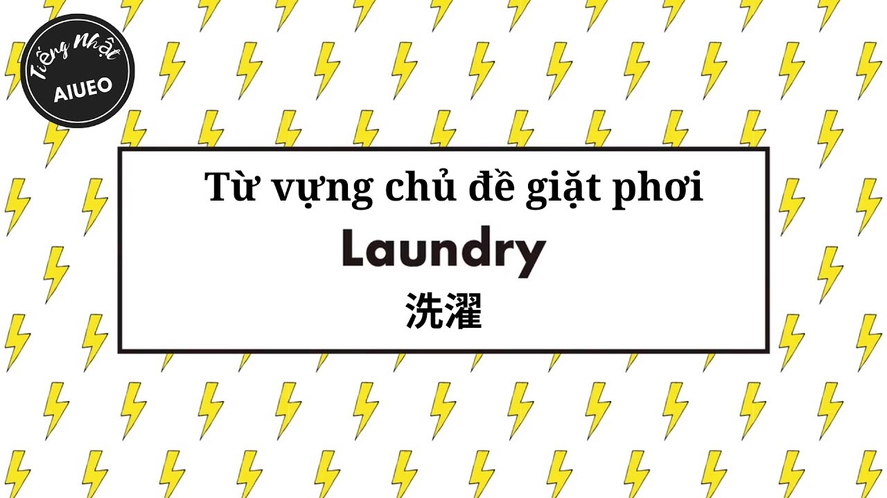 T V ng Ch Gi t Ph i Learn Words Related To Laundry In Japanese T V ng Ch Gi t Ph i Learn Words Related To Laundry In Japanese
