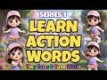 Action Words for Kids | Series 1 | Learn words with actions for Children | Tiny Tales &amp; Tune World |
